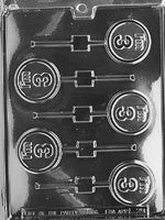 I'm 3 Lollipop Chocolate Mold