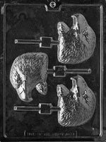 Eagle Head Lollipop Chocolate Mold