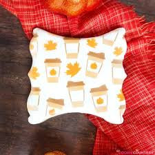 3 Piece Latte Cup Stencil Set
