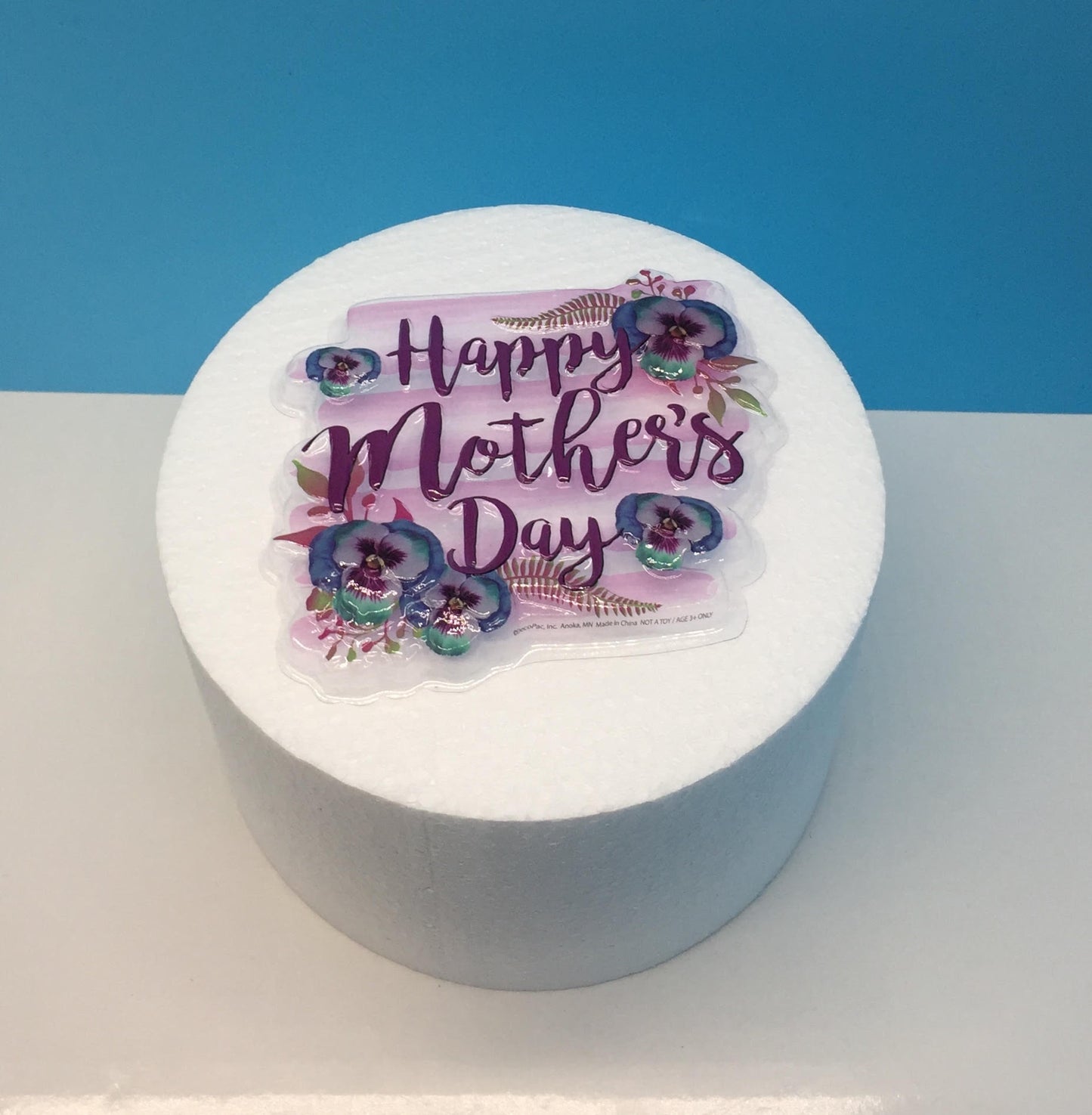 Happy Mothers Day Pop Top - Purple Flowers