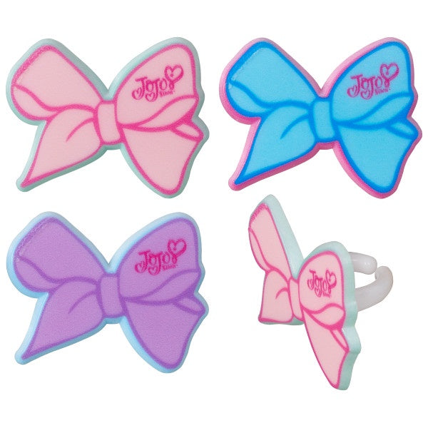 JoJo Siwa Cupcake Rings - 12 Rings
