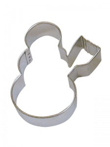 3 Inch Snowboy with Broom Cookie Cutter