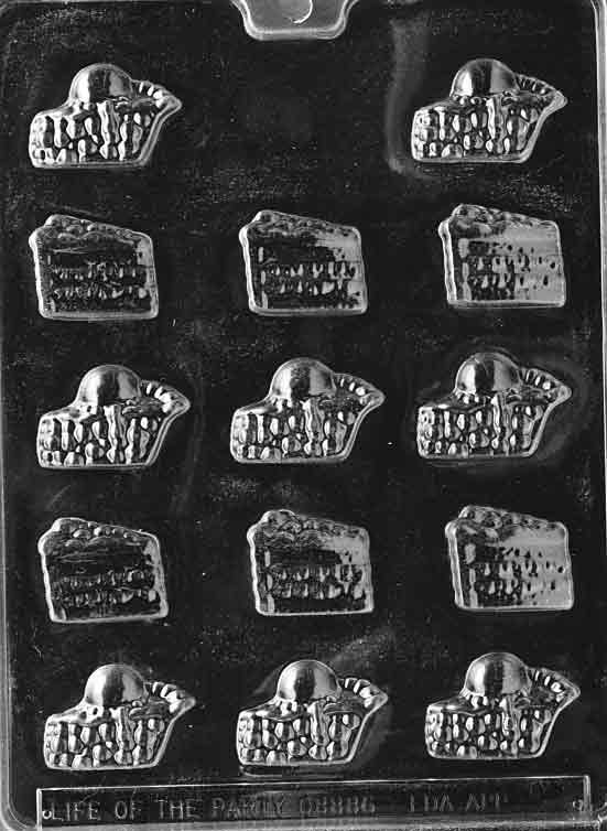 Cake And Pie Chocolate Mold