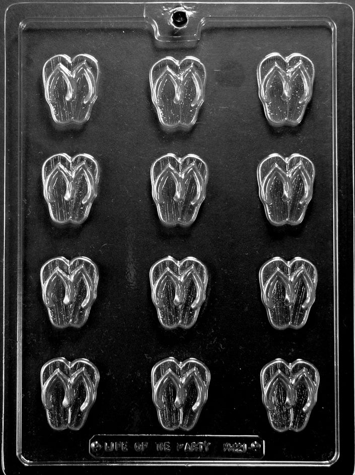 Bite Size Flip Flops Chocolate Mold
