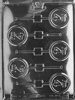 I'm 4 Lollipop Chocolate Mold
