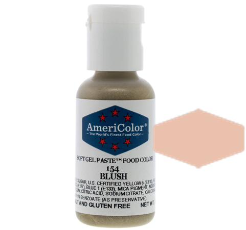 Blush, Americolor Soft Gel Paste Food Color, .75oz