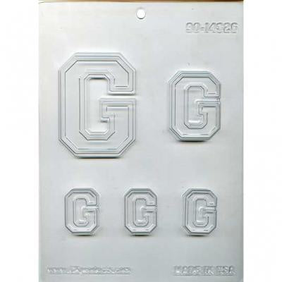 Collegiate G Chocolate Mold