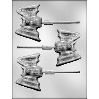 3.5 Inch, Bat Lollipop Chocolate Mold