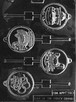 12 Days of Christmas Lollipop Chocolate Mold - Days 5 to 8
