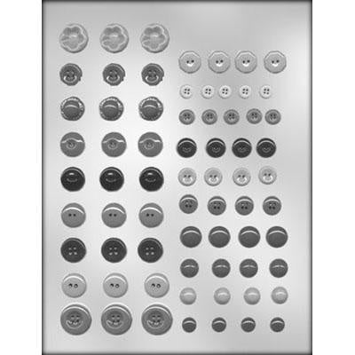 Button Assortment Chocolate Mold