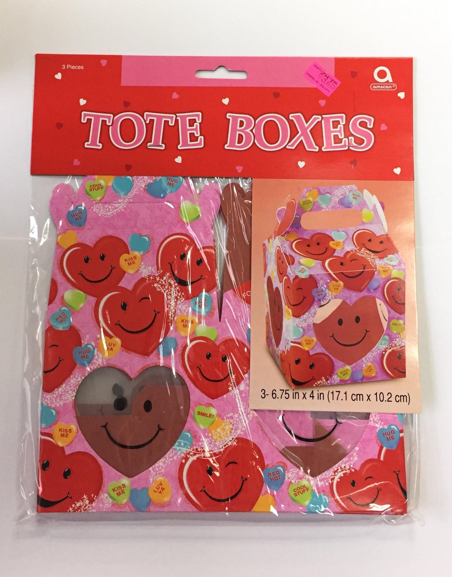 Conversation Hearts Tote - 3 Boxes