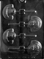 Little Girl Lollipop Chocolate Mold (4 Cavities)