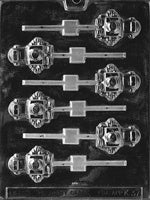 Medium Robot Lollipop Chocolate Mold