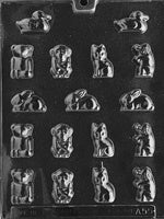 Small Animals Chocolate Mold