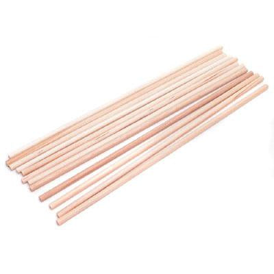 12 Inch Wooden Dowels, 12 Per Package