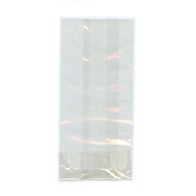 3.5x2.25x8.25 Clear, Cellophane Treat Bags | 25 Pack