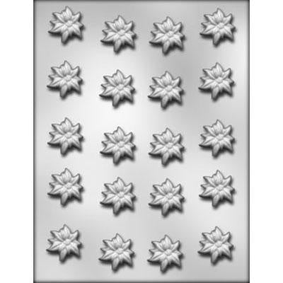 Bite Sized Poinsettias Chocolate Mold