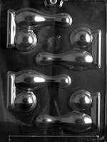 3D Bowling Pins And Ball Chocolate Mold