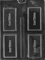 Best Wishes Chocolate Bar Mold