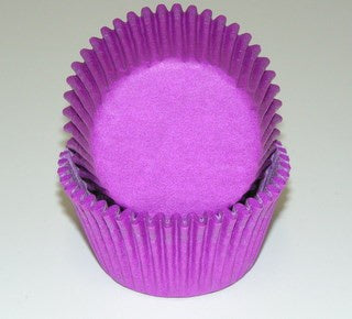 Purple, Standard Size Bake Cups - 50ish Cupcake Liners