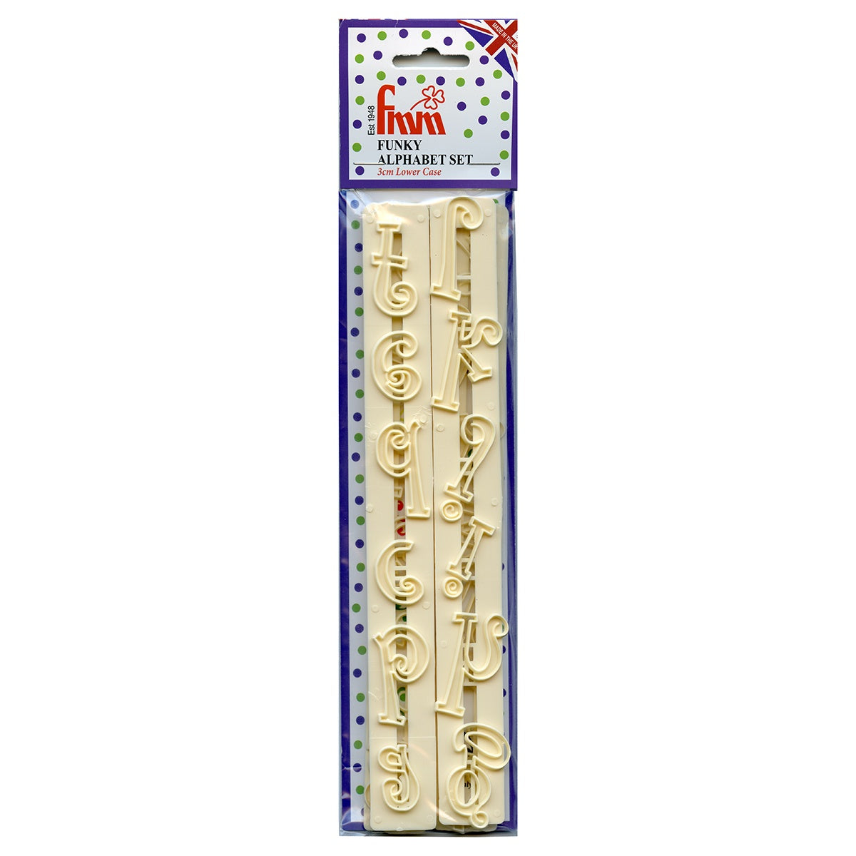 FMM Tappit Funky Alphabet (lower case)