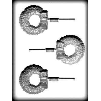 Wreath Lollipop Candy Mold
