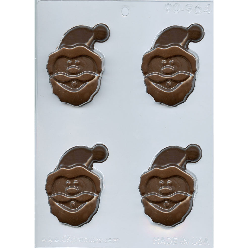 Santa Face Chocolate Mold