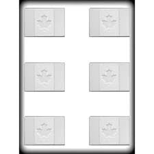 Canada Flag Candy Mold