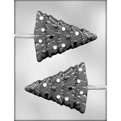 Large Christmas Tree Lollipop Chocolate Mold