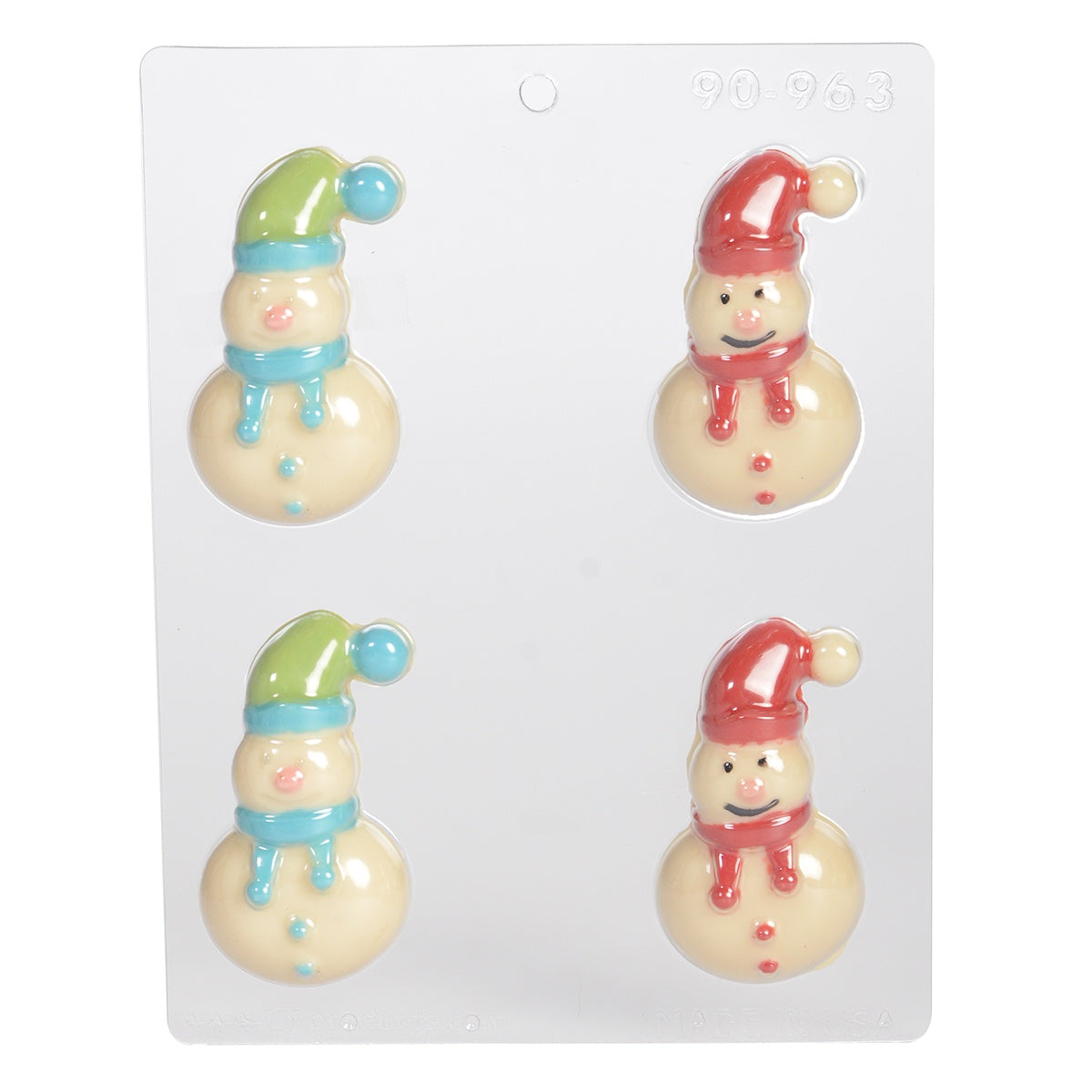 Snowman Chocolate Mold