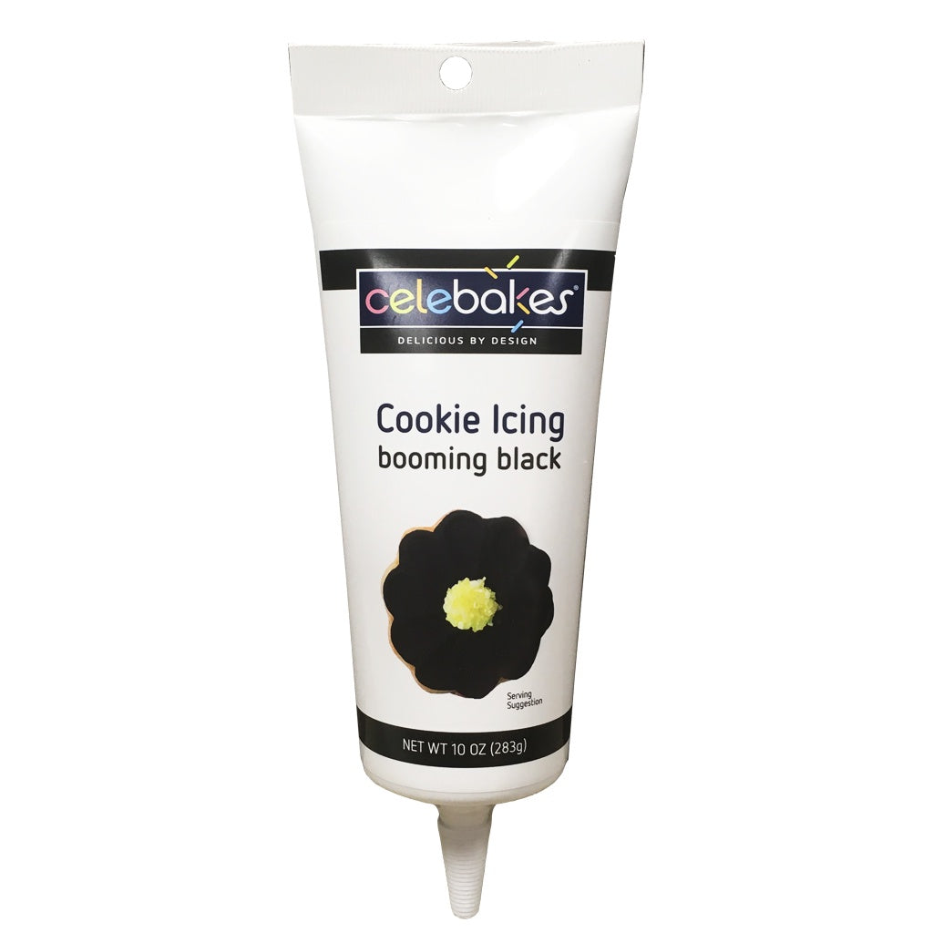 Cookie Icing - Booming Black, 10 oz