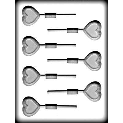 Filigree Heart Lollipop Hard Candy Mold