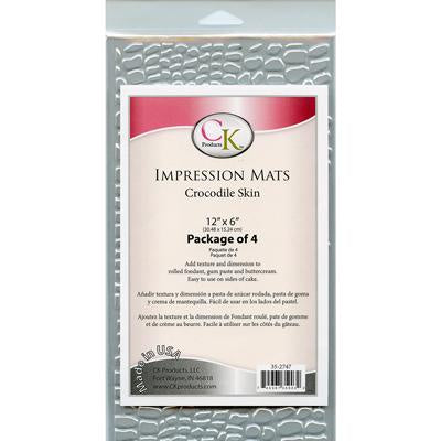 Impression Mats - Crocodile Skin