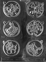 12 Days Of Christmas Chocolate Mold (Days 1 to 6)