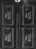 It's A Girl Chocolate Mold