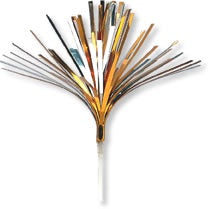 Mylar Spray Pick - Gold & Silver