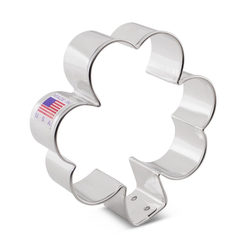 Ann Clark Small Shamrock Cookie Cutter, 3.25 Inches