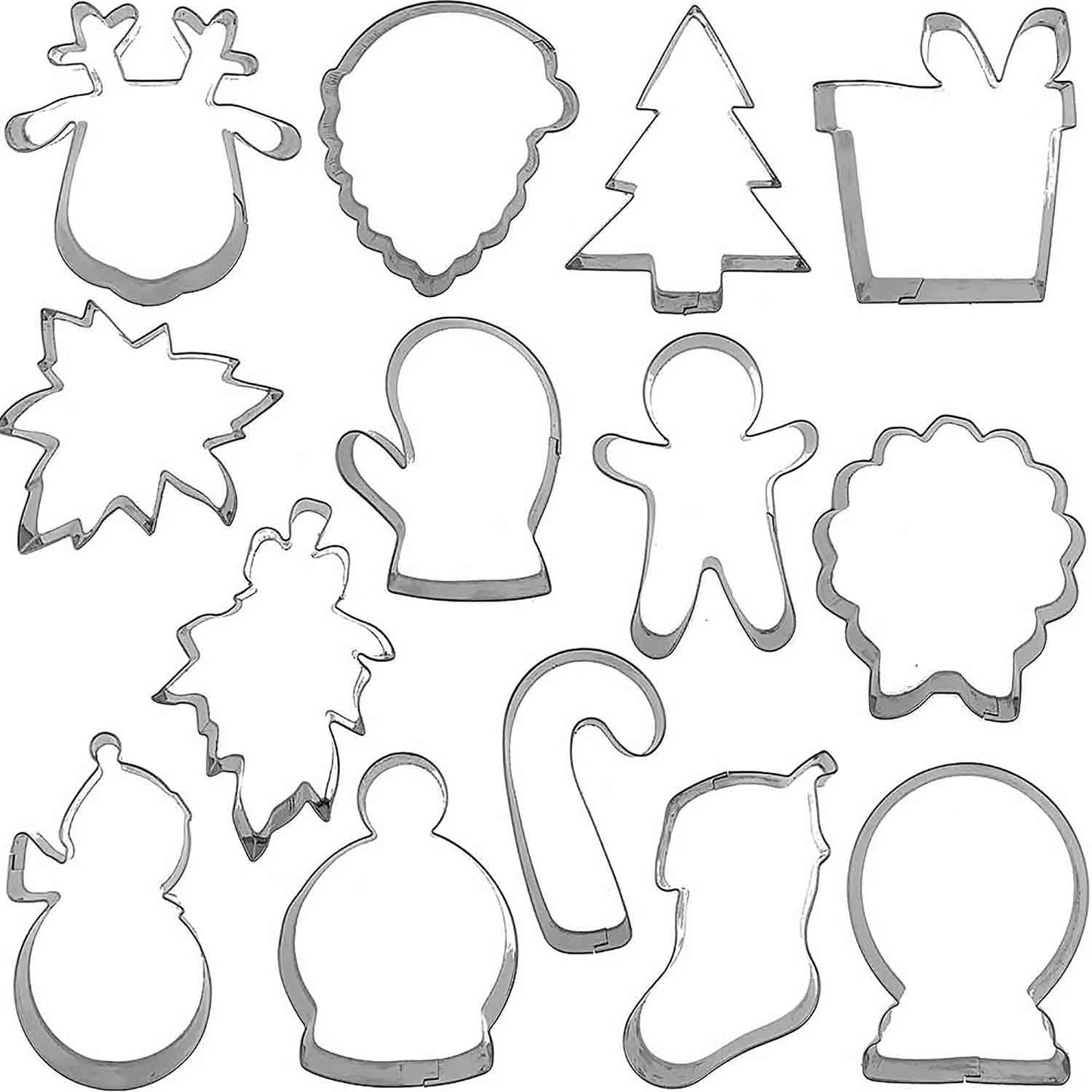Autumn Carpenter Christmas Cookie Cutter Set - 14 Cutters