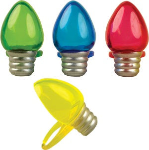 Christmas Lights Cupcake Rings - 6 Cupcake Rings