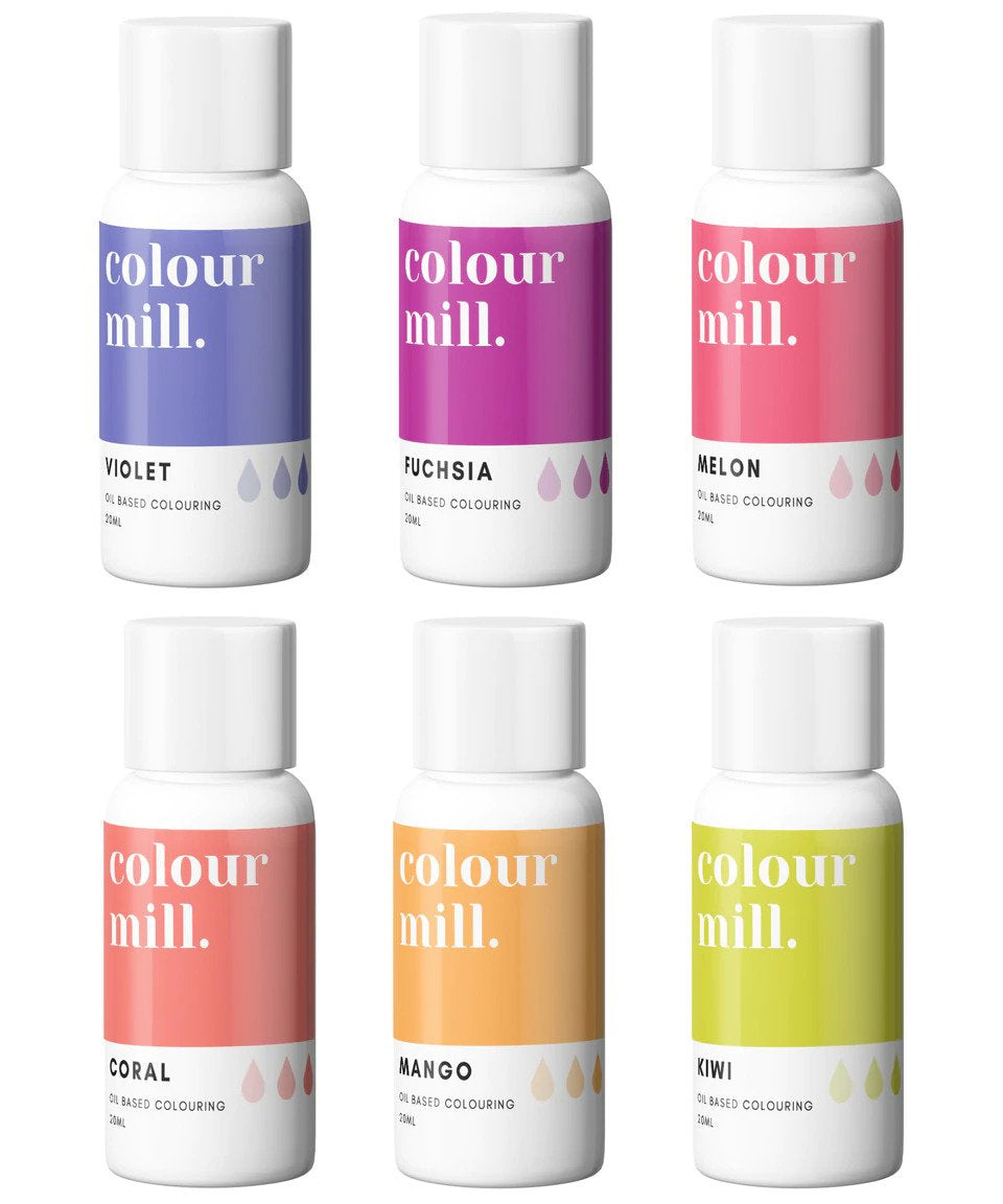 Tropical Set, Colour Mill Oil Based Colouring