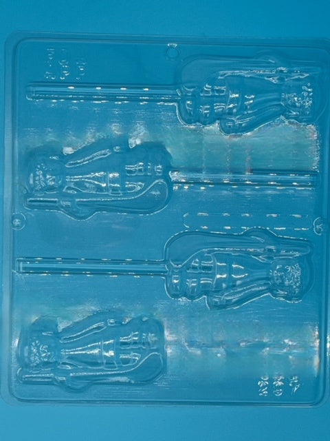Field Hockey Player Lollipop Chocolate Mold