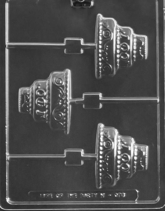 I Do Wedding Cake Lollipop Chocolate Mold