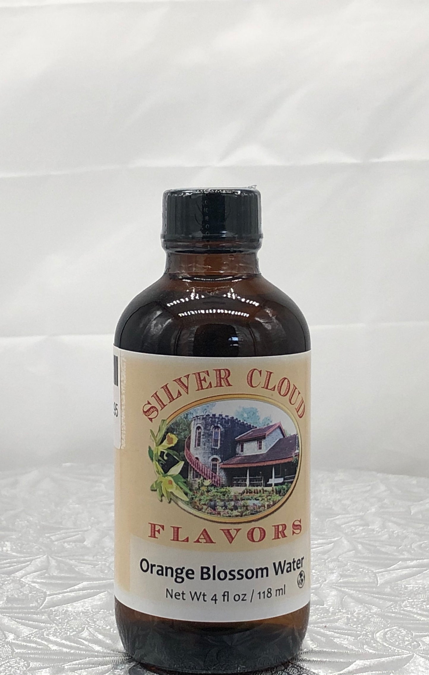 Orange Blossom Water, 4oz, Silver Cloud