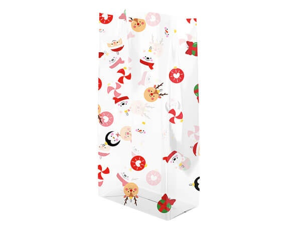 Ornament Fun Cellophane Treat Bags 10 bags - 3.5x2x7.5