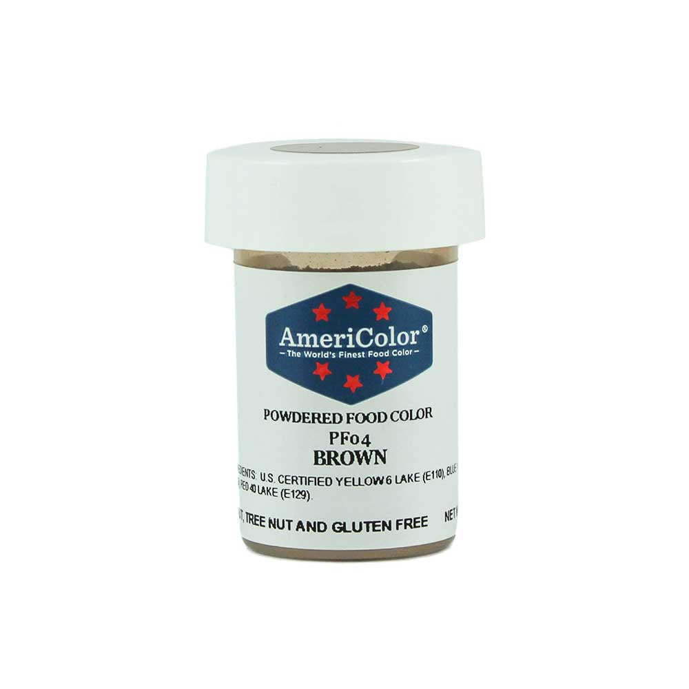 Brown, Americolor Powdered Food Color