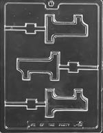 Number 1 Lollipop Chocolate Mold