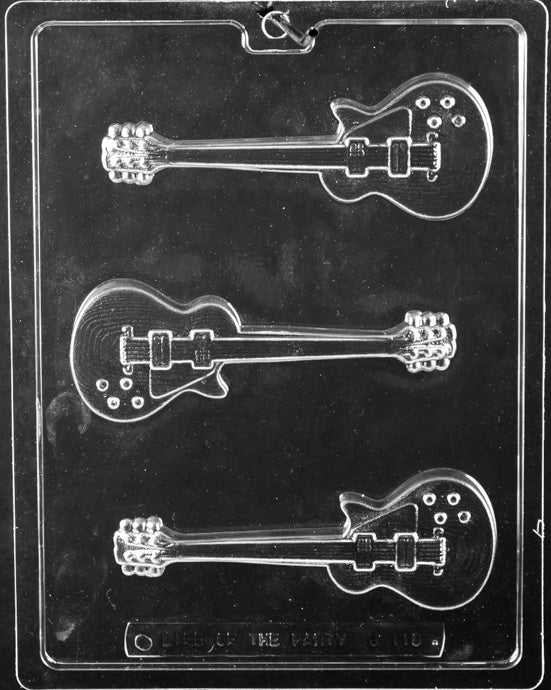 Electric Guitar Chocolate Mold