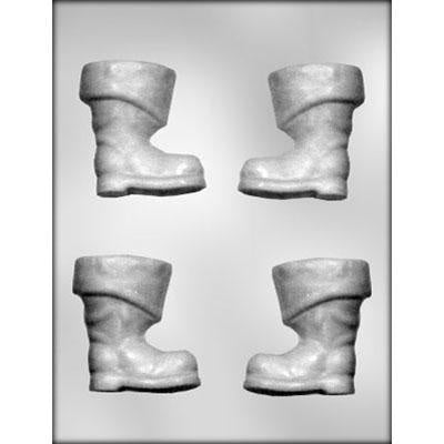 3 Inch, Santa Boot Chocolate Mold