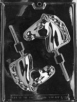 Horse Head Lollipop Chocolate Mold