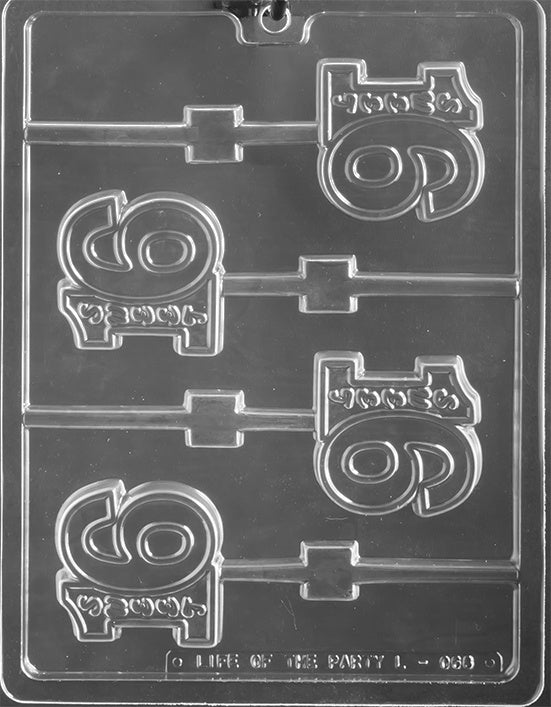 Sweet 16 Lollipop Chocolate Mold
